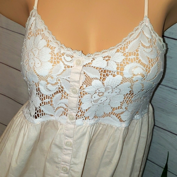 Vintage Victoria's Secret Gold Label Babydoll Nightie lace S - Picture 7 of 9